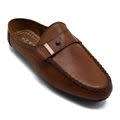 TTP BLK101059 MEN`S SLIP ON LOW BACK LOAFERS