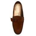 TTP BLK101059 MEN`S SLIP ON LOW BACK LOAFERS