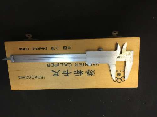 TRICLE BRAND VERNIER CALIPER 0-150MM ( 0.02MM) in wooden box