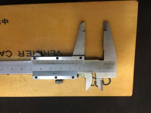 TRICLE BRAND VERNIER CALIPER 0-150MM ( 0.02MM) in wooden box