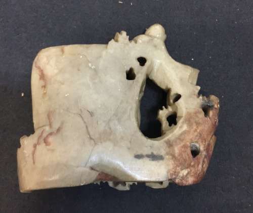 Chinese Antique - Old Chinese Jade Carving - Monkey - Eagle