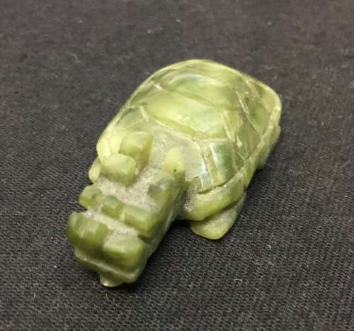 Chinese Antique - Chinese Ancient Jade Dragon turtles/Leading a turtle