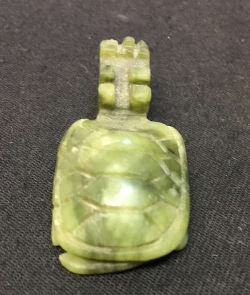 Chinese Antique - Chinese Ancient Jade Dragon turtles/Leading a turtle