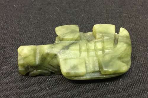 Chinese Antique - Chinese Ancient Jade Dragon turtles/Leading a turtle