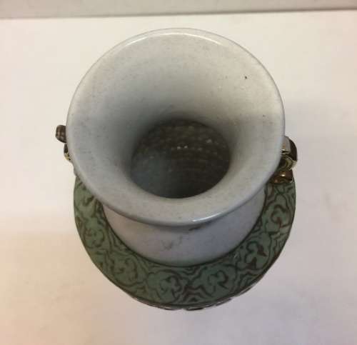 Chinese antique - a rare - hi word -a pair of Phoenix- hollow vase