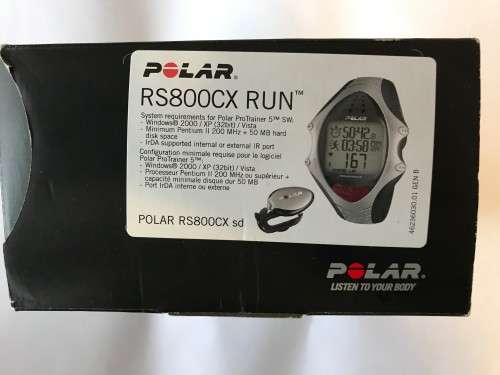 Polar RS800CX Running Watch with GPS Pod