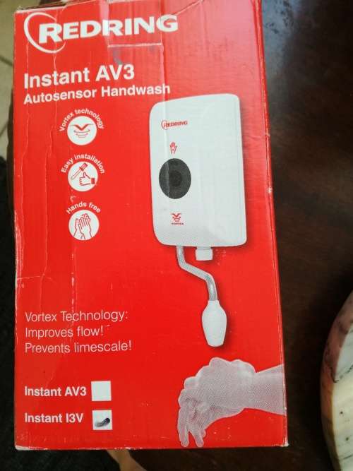 CRAZY R1 START ### REDRING HANDWASH INSTANT WATER HEATING SYSTEM 0 Open Box ###