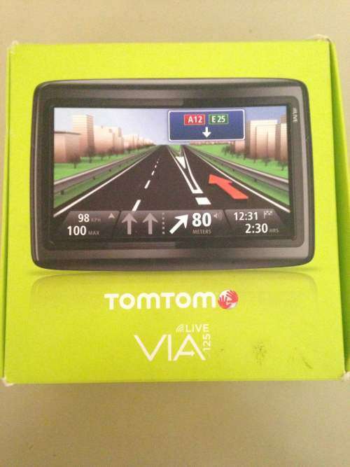 BARGAIN: TomTom Via Live 125 GPS Navigation
