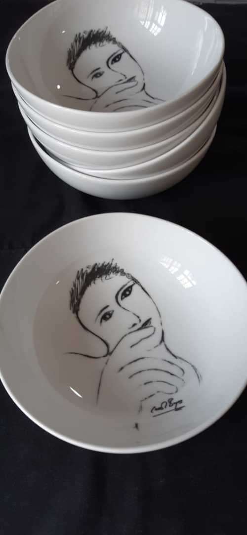 24pc Carrol Boyes Sketchbook Dinnerware Set *NEW*