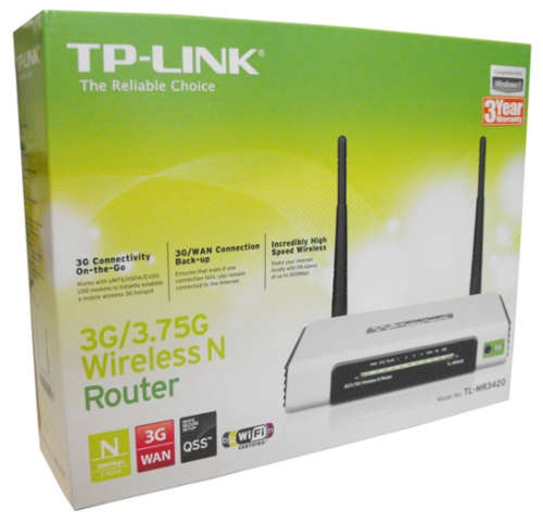 TL-MR3420, 3G/3.75 Router supports many modems