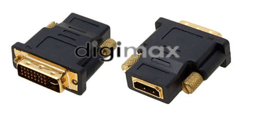 DVI 24+1 Male to HDMI Female Adapter