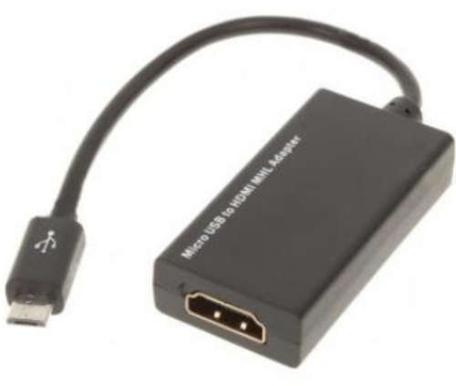 USB MICRO to HDMI