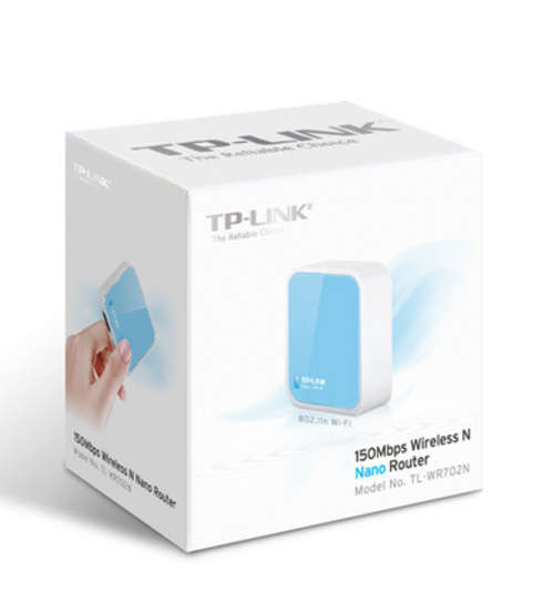TP-Link  TL-WR702N 150Mbps Wireless N Nano Router