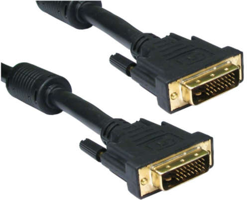 2M DVI-D Male to DVI-D Male Cable