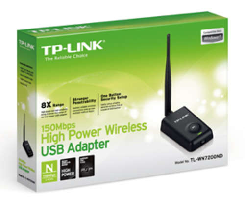 150Mbps High Power Wireless USB Adapter TL-WN7200ND