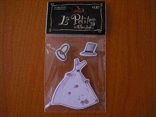 Wooden Embellishment: Bride