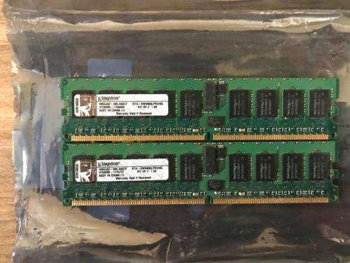 Kingston DDR2 4GB (2GBx2) 667MHz ECC