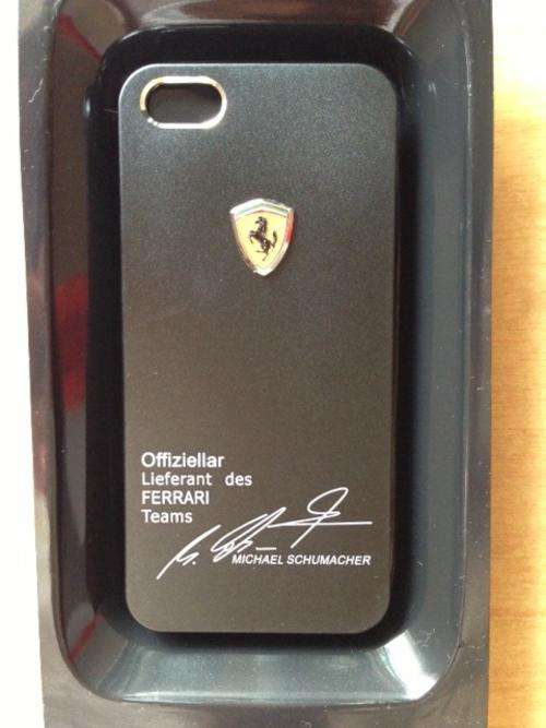 Iphone 5 Ferrari Cover - Black