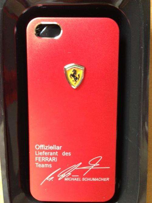 IPHONE 4/4s Ferrari Cover - Red