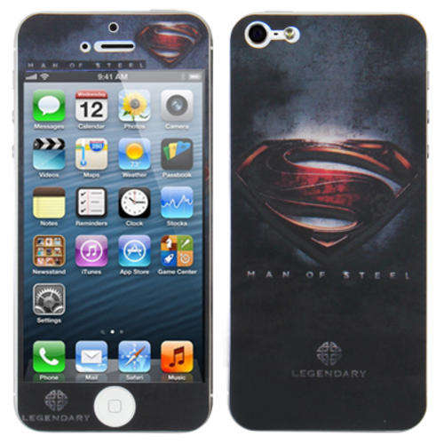 Iphone 5 Man Of Steel Protective Skin
