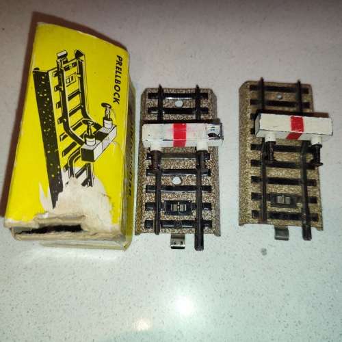 2 x Märklin Stop Blocks - M-Track