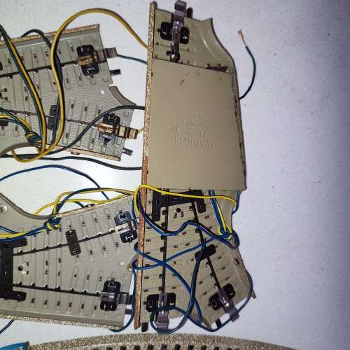 Märklin M-Track Curved and Straight Turnouts