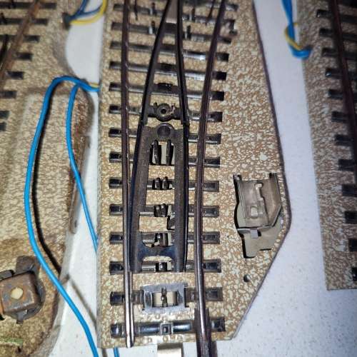 Märklin M-Track Curved and Straight Turnouts