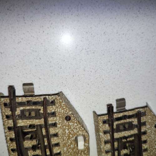 2 x Märklin M-Track 5141 Curved Turnouts