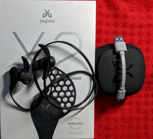 Jaybird X2 Sport Wireless Bluetooth Headphones - Midnight Black