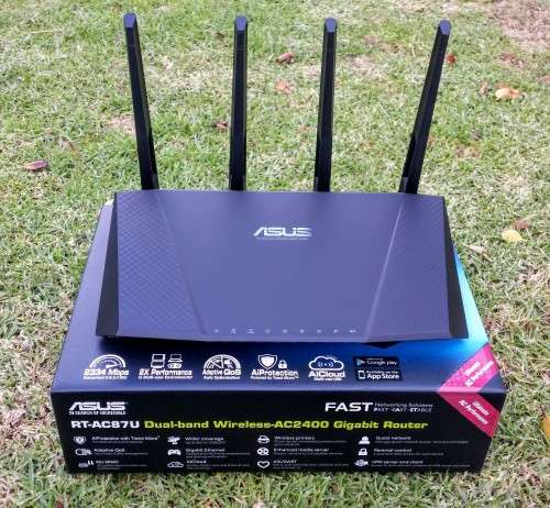 ASUS RT-AC87U AC2400 Dual-Band Wi-Fi Gigabit Router