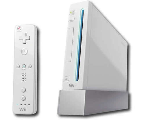 Wii Console + 3 Games