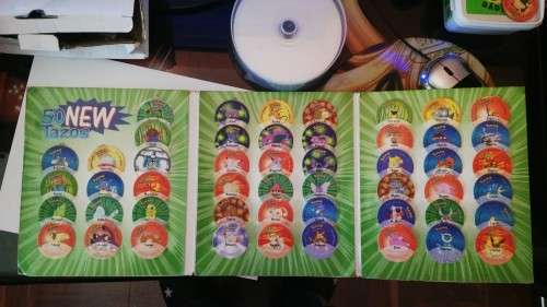 Third Edition Pokemon Tazos + Collector's Album (Complete Collection)