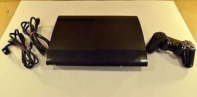 500GB PS3 Console + Controller + 44 Games