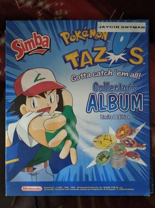 Pokémon Tazo Collector Albums (Complete)