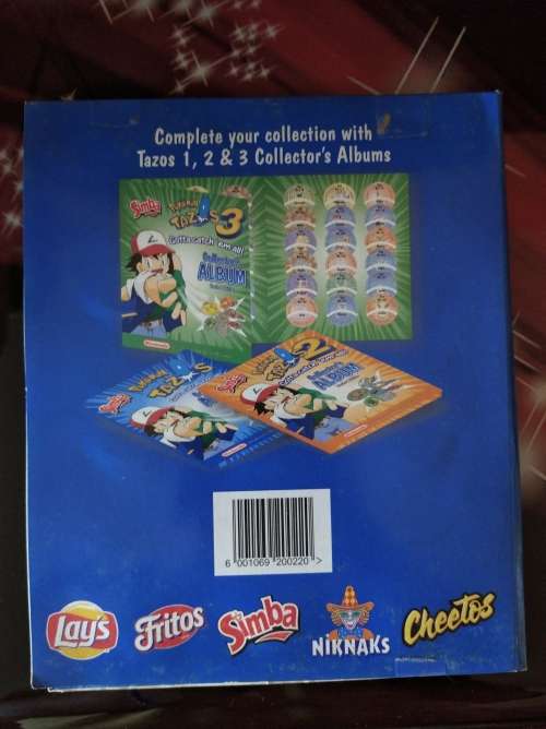 Pokémon Tazo Collector Albums (Complete)