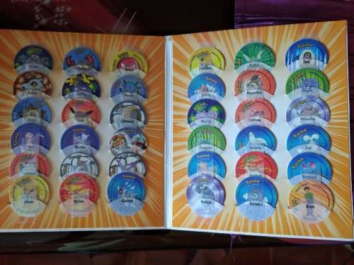 Pokémon Tazo Collector Albums (Complete)