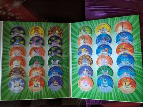 Pokémon Tazo Collector Albums (Complete)