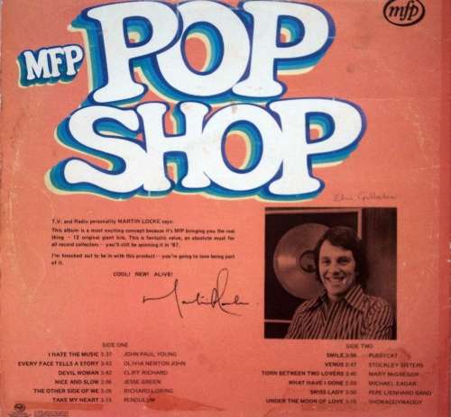 Various Original Artists-Pop Shop (Vol. 1) LP-MFP SRSJ 8013