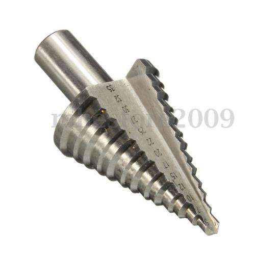 TITANIUM COATED HSS STEP CONE DRILL BITS