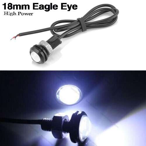 WHITE AND BLUE LED EAGLE EYE DAYTIME RUNNING LIGHTS