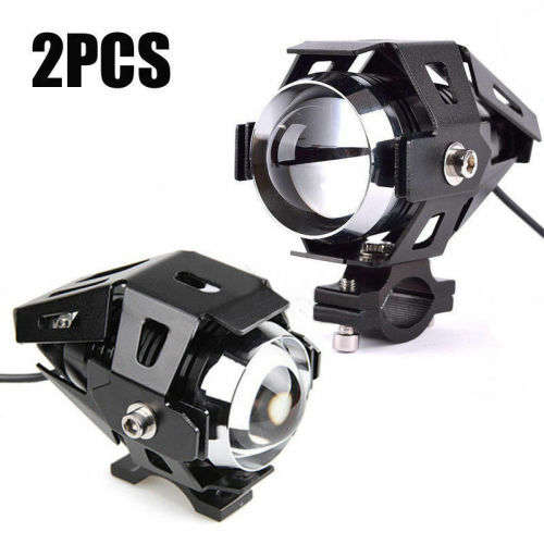 2 X 125W MOTORCYCLE LED U5 SPOT LIGHTS