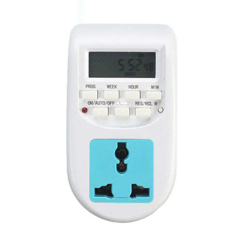LCD DIGITAL PROGRAMMABLE ELECTRICAL PLUG-IN SOCKET TIMERS
