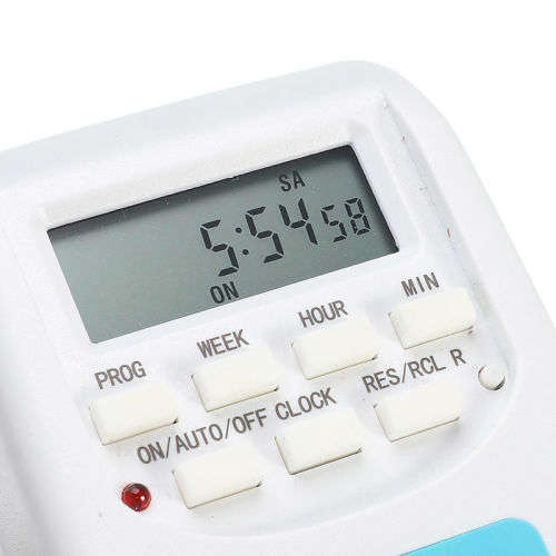 LCD DIGITAL PROGRAMMABLE ELECTRICAL PLUG-IN SOCKET TIMERS