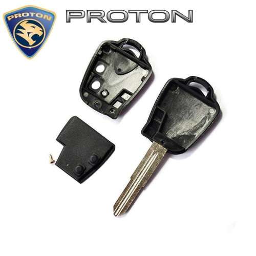 GENUINE PROTON GEN 2 / SATRIA 2-BUTTON REMOTE UNCUT KEY CASINGS