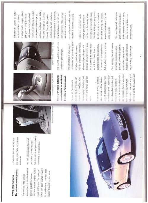 Porsche 911 Turbo Brochure (2000)