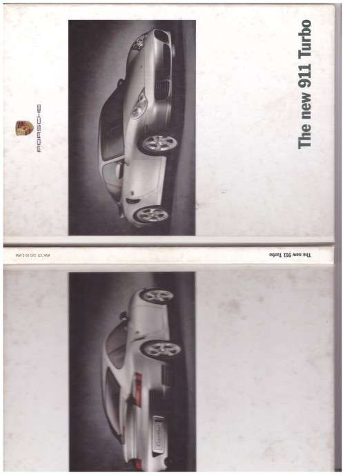 Porsche 911 Turbo Brochure (2000)