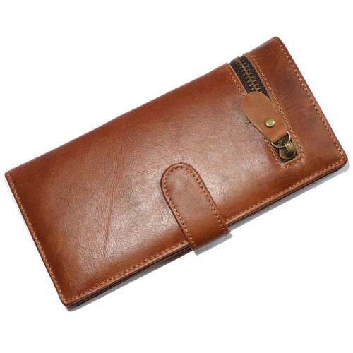 GENUNIE LEATHER UNISEX TRAVELING WALLET/PURSE