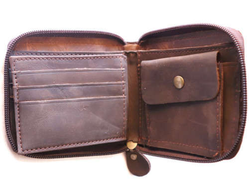 Rugged Leather Wallet