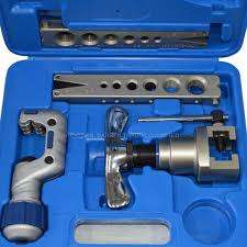 FLARING TOOL KIT WITH TUBE CUTTER