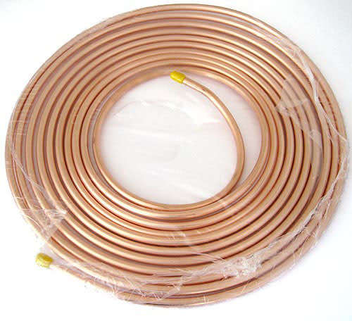Soft Drawn Copper Tubing 1/4`` x 0.45mm  15m